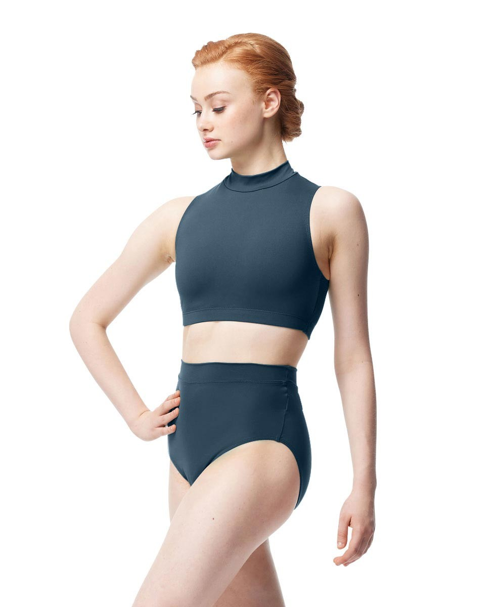 LUB375 Mock Neck Bra