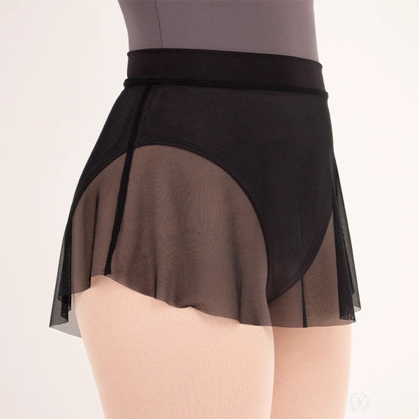 41121C Mesh Pull-On Mini Ballet Skirt