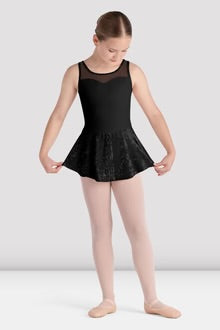 CL5675 Mesh Back Skirted Leo