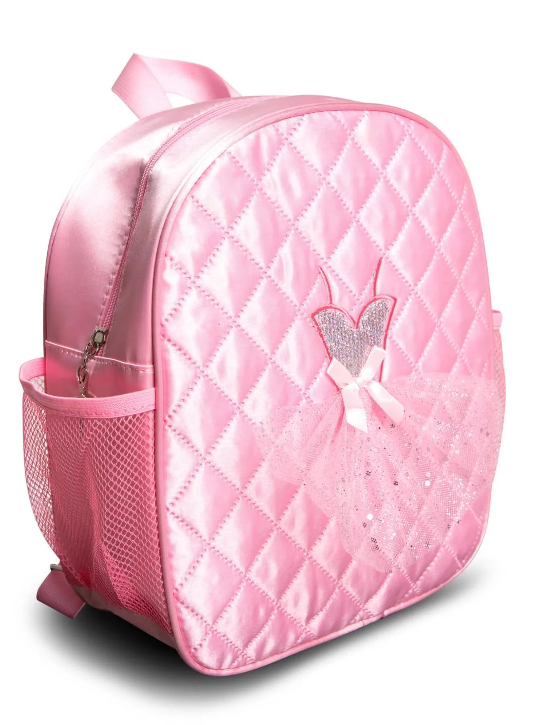 B282 Pink Tutu Sequin Backpack