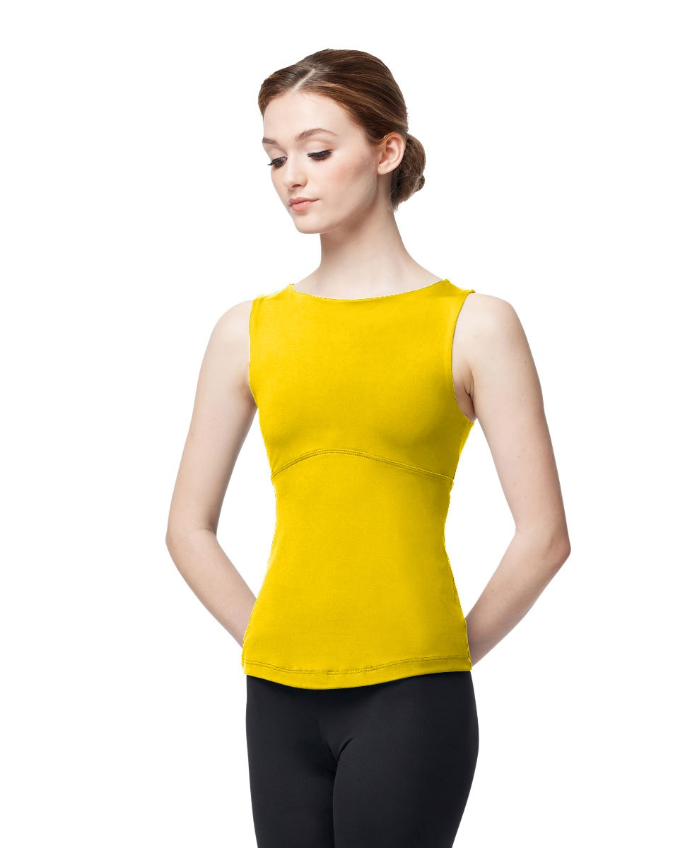 LUB391 Boat Neck Top
