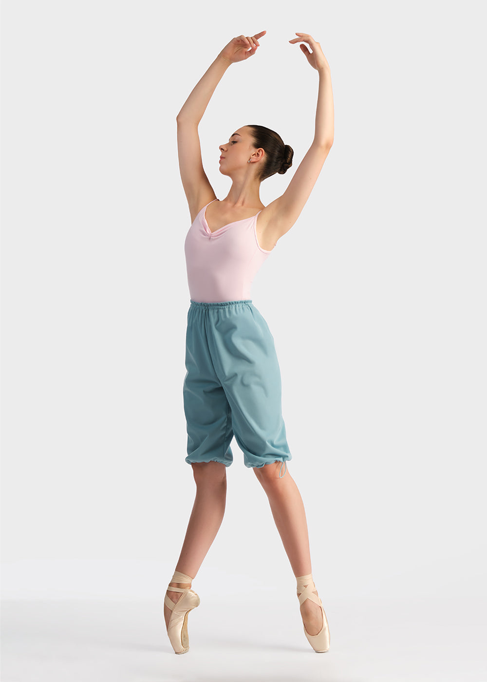 0406N BLOSSOM-1 Warm-up Knee Length Shorts