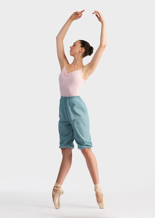 0406N BLOSSOM-1 Warm-up Knee Length Shorts