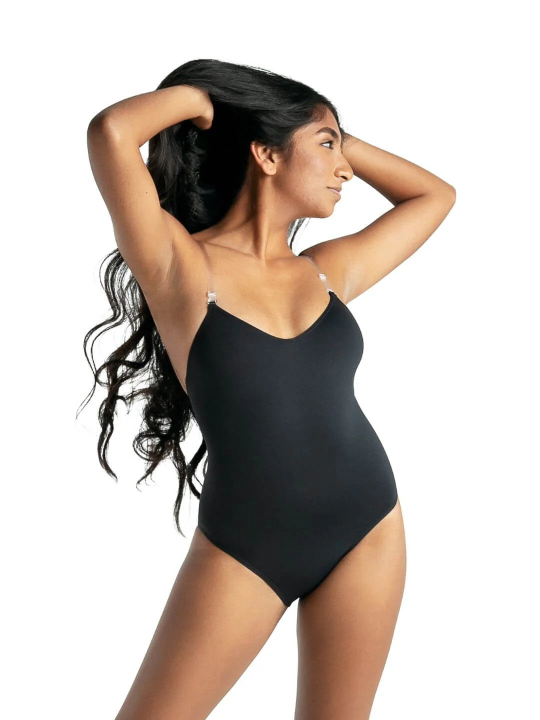 3532 Cami Leo w/Clear Straps