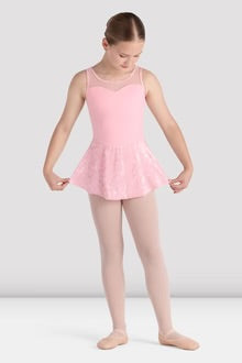 CL5675 Mesh Back Skirted Leo
