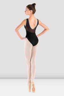 LB5201B Laurina Boat Neck Low Back Leotard