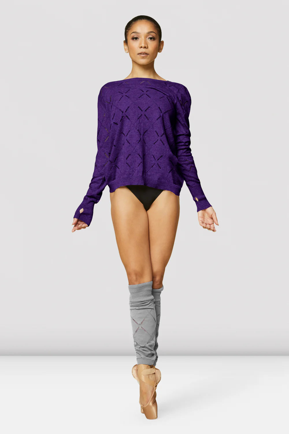 W3110 Diamond Knit Legwarmer