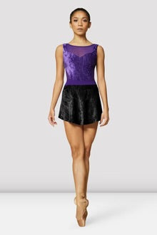 R1031 Velvet Pull On Skirt