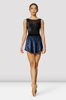 R1031 Velvet Pull On Skirt