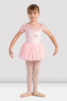 CL4132 Velvet Cap Sleeve Tutu Leo