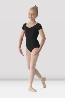 M515C-Cap sleeve leotard