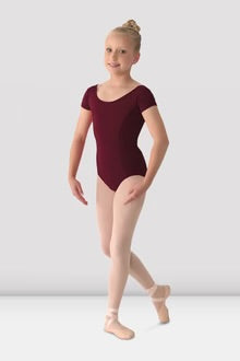 M515C-Cap sleeve leotard