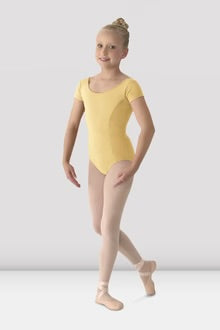 M515C-Cap sleeve leotard