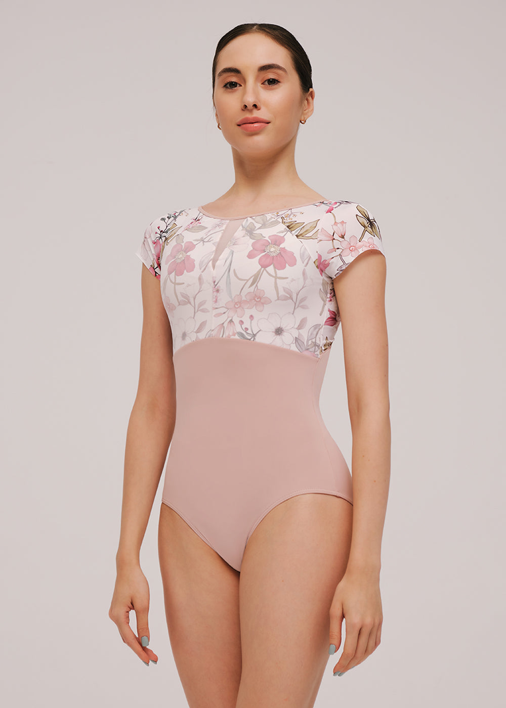REMI Cap Sleeve Leotard