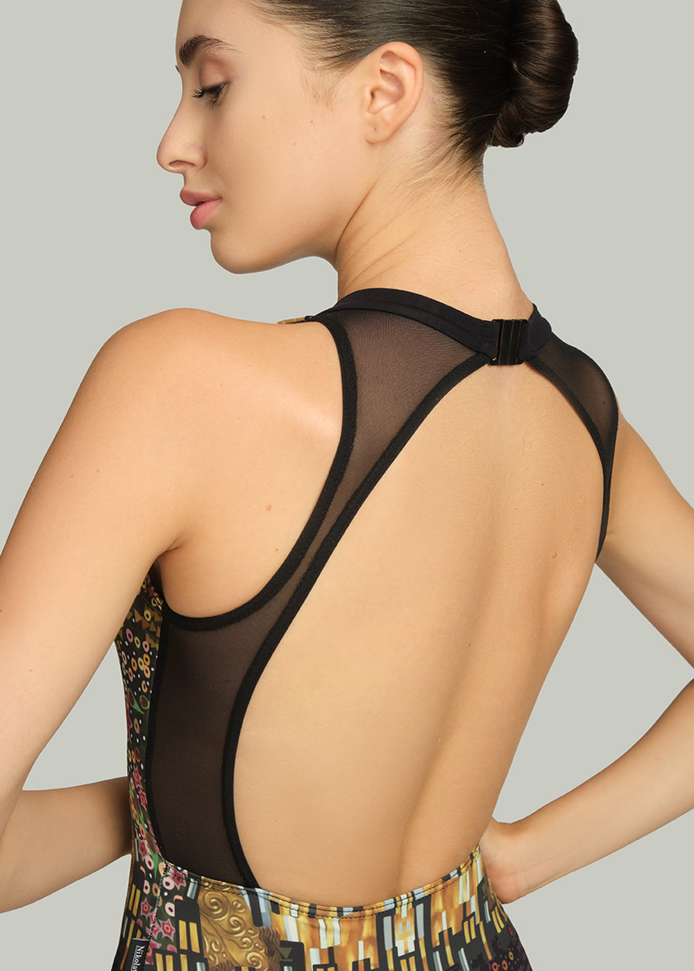 DA3032LPN DIONYSIA HIGH NECK LEOTARD