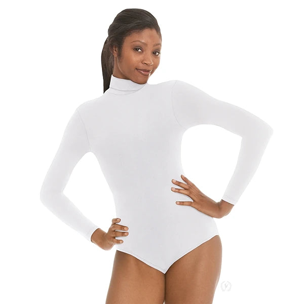 44131 Mock Neck Zipper Leotard