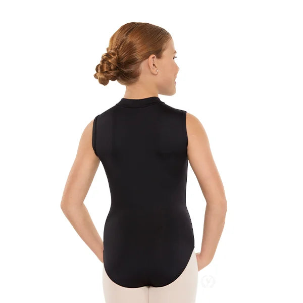 44518c Full Back Zipper Child Leotard