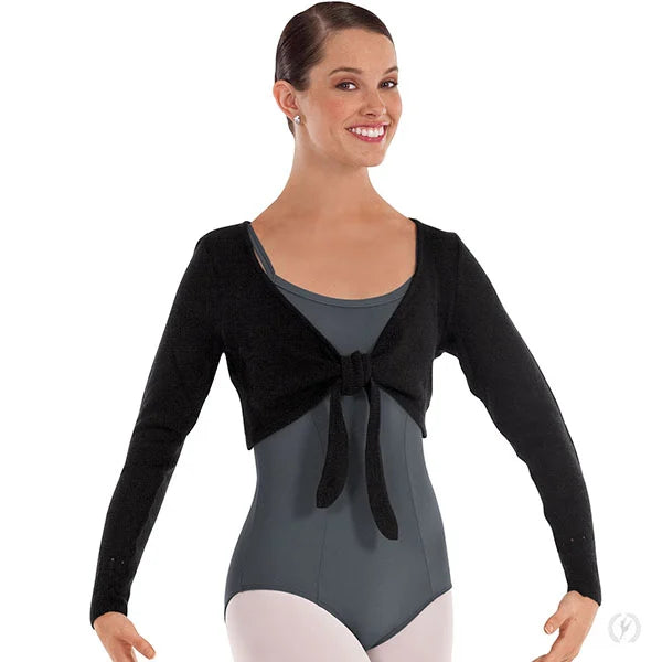 72520A Adult Crop Tie Sweater