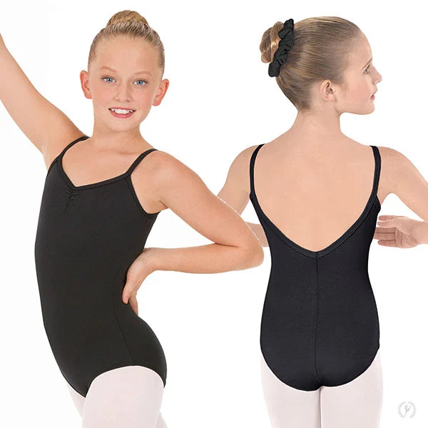 44527C Pinch Front Camisole Leotard