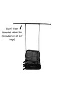 Glam'r Gear Solo Carry-On w/uHide Privacy Curtain