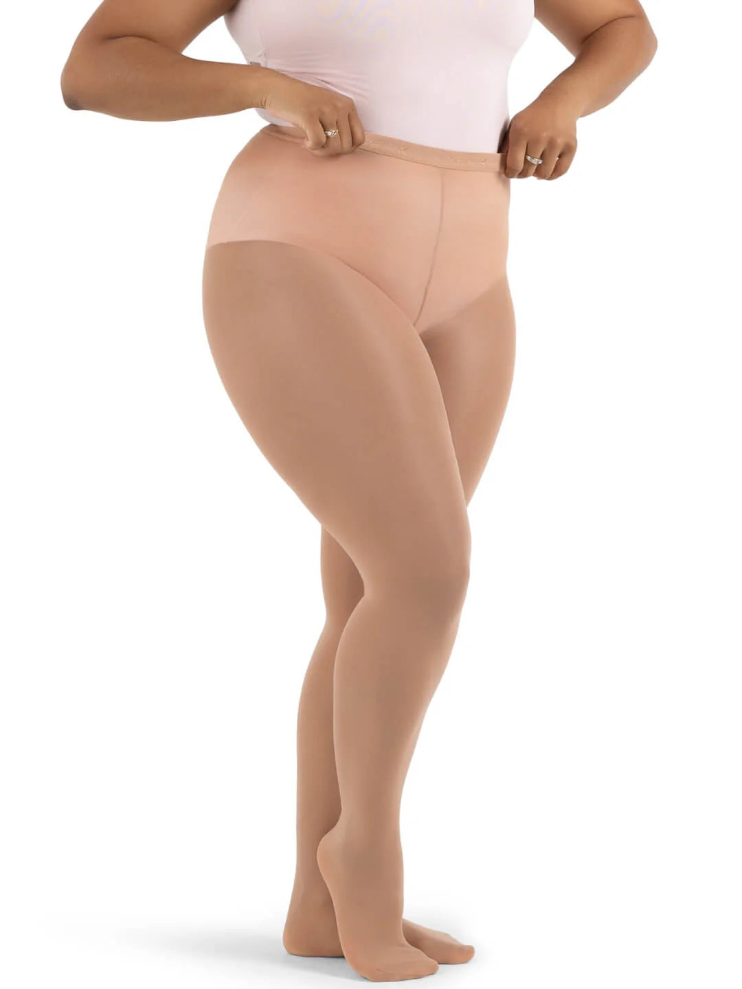 N1862 Ultra Hold Plus Size Footed Tight