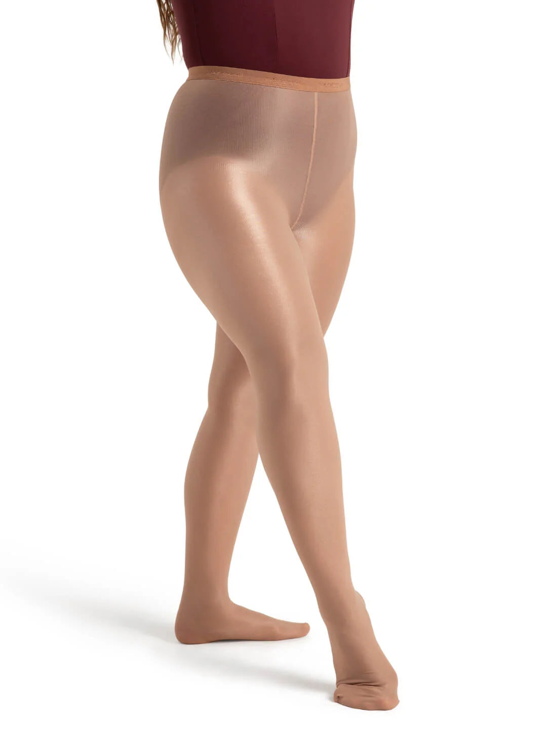 1809W Ultra Shimmery Footed Tight