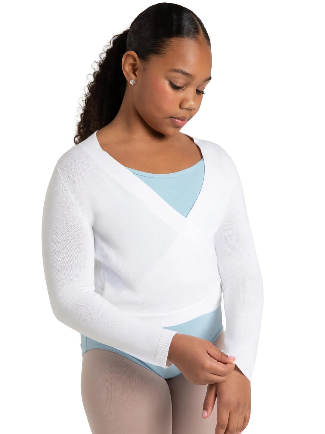 CK10949C Wrap Sweater
