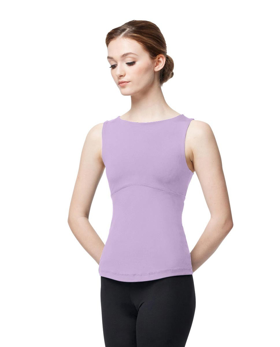 LUB391 Boat Neck Top