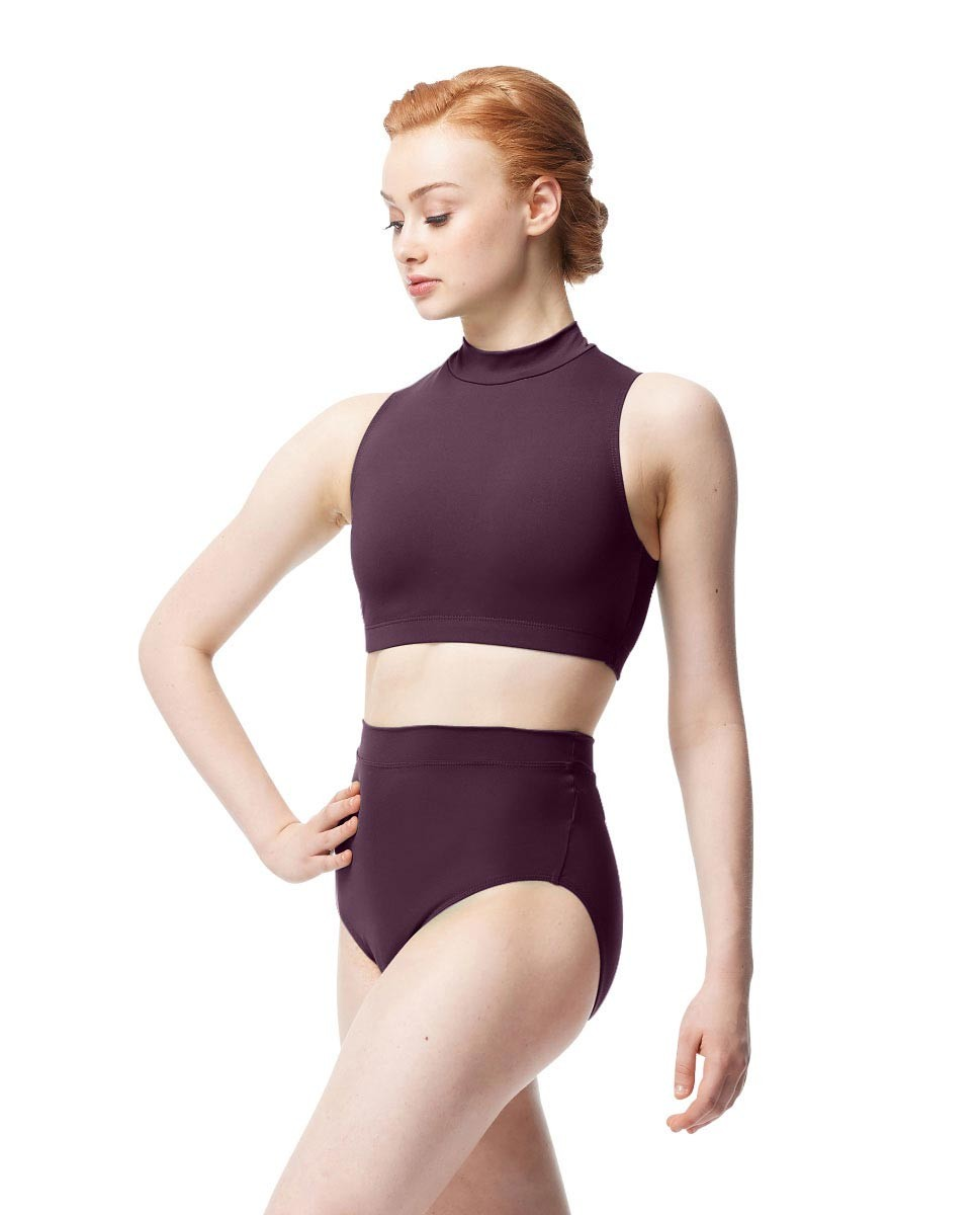 LUB375 Mock Neck Bra