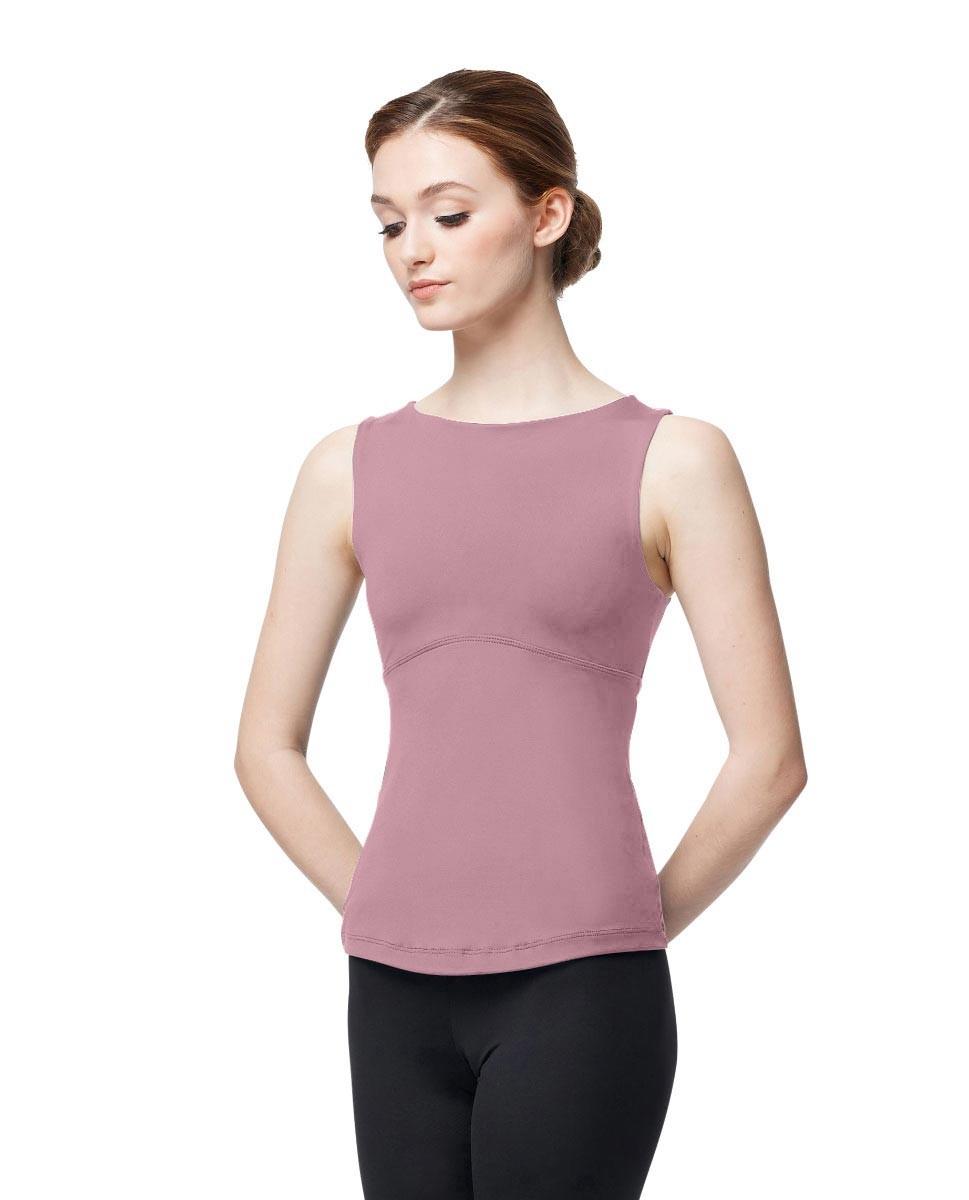 LUB391 Boat Neck Top