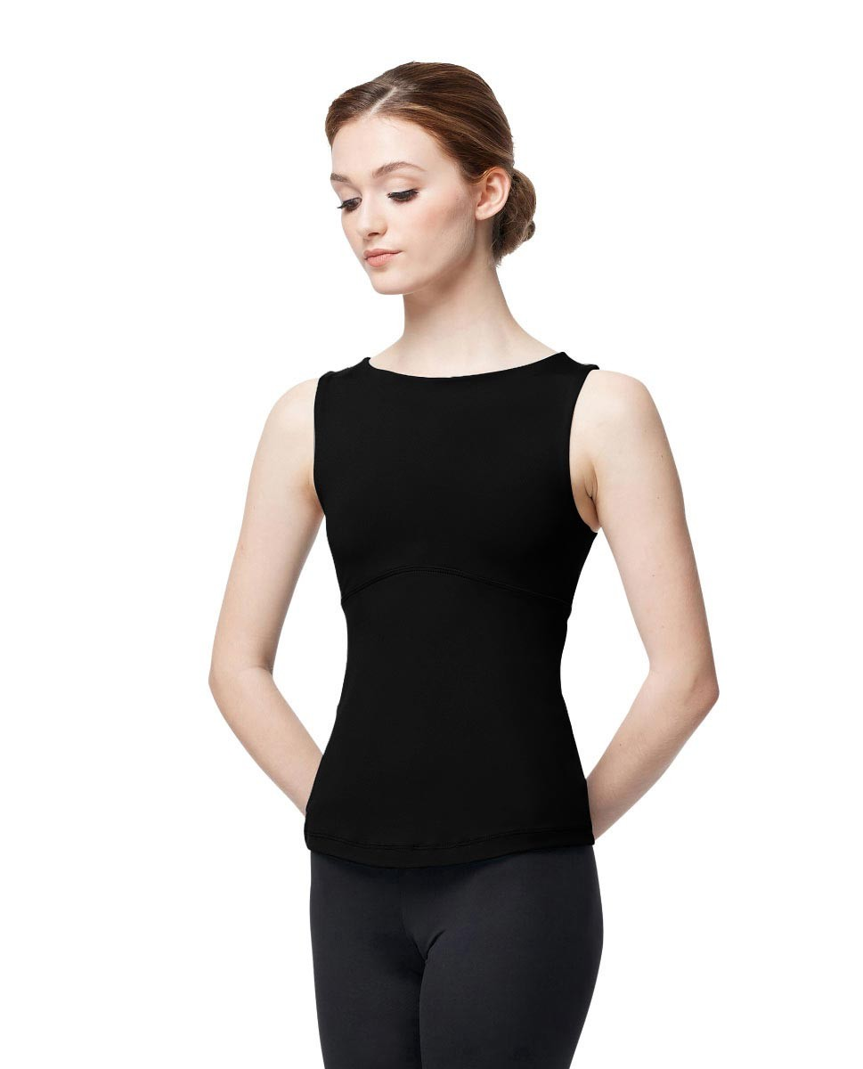 LUB391 Boat Neck Top