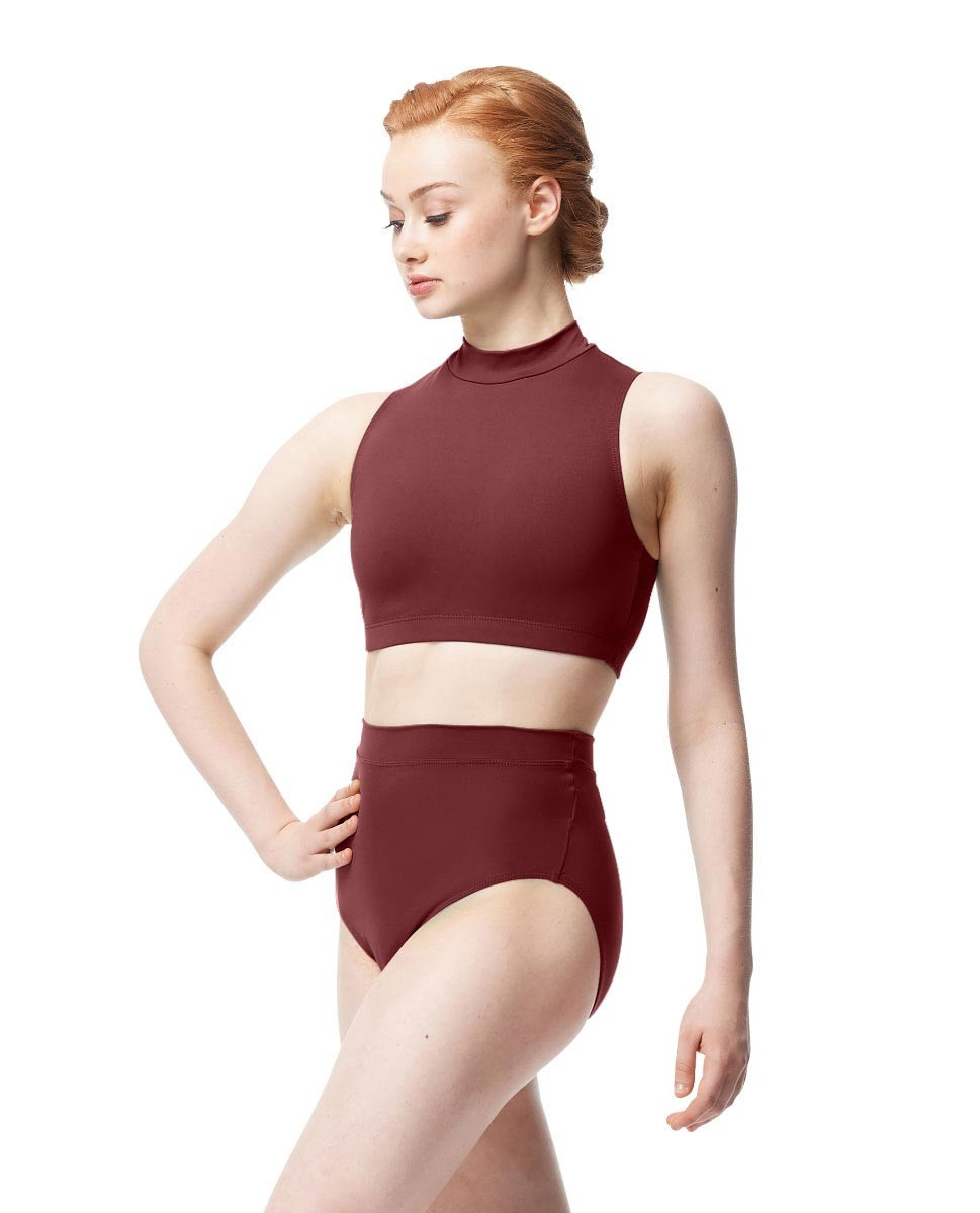 LUB375 Mock Neck Bra